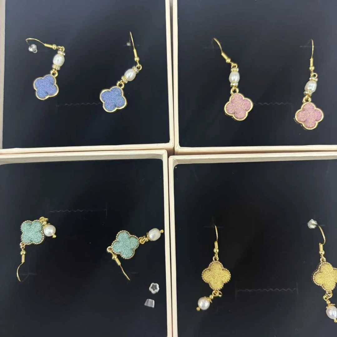 耳环精致耳钩素款经典精美时尚镶嵌百搭气质