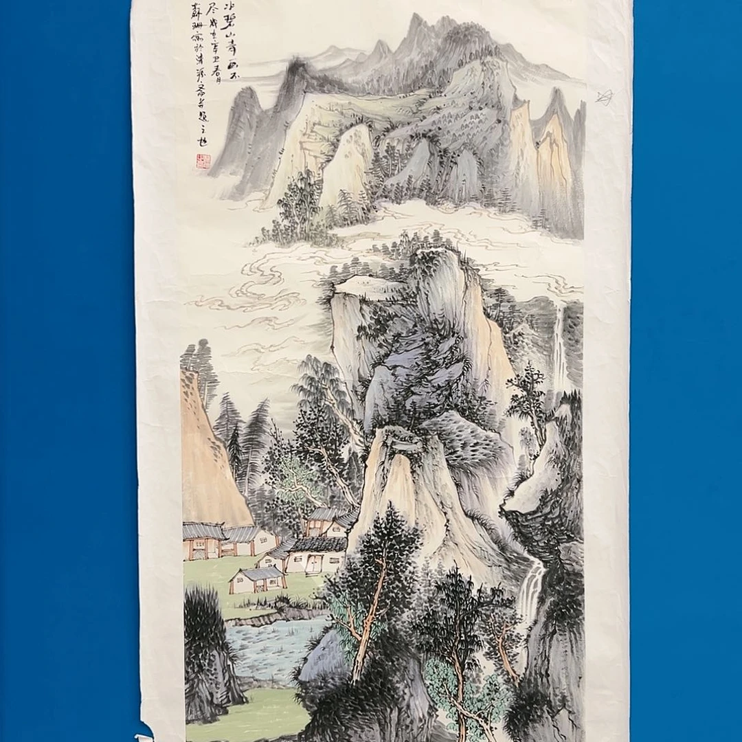 国画苏珊展览原作