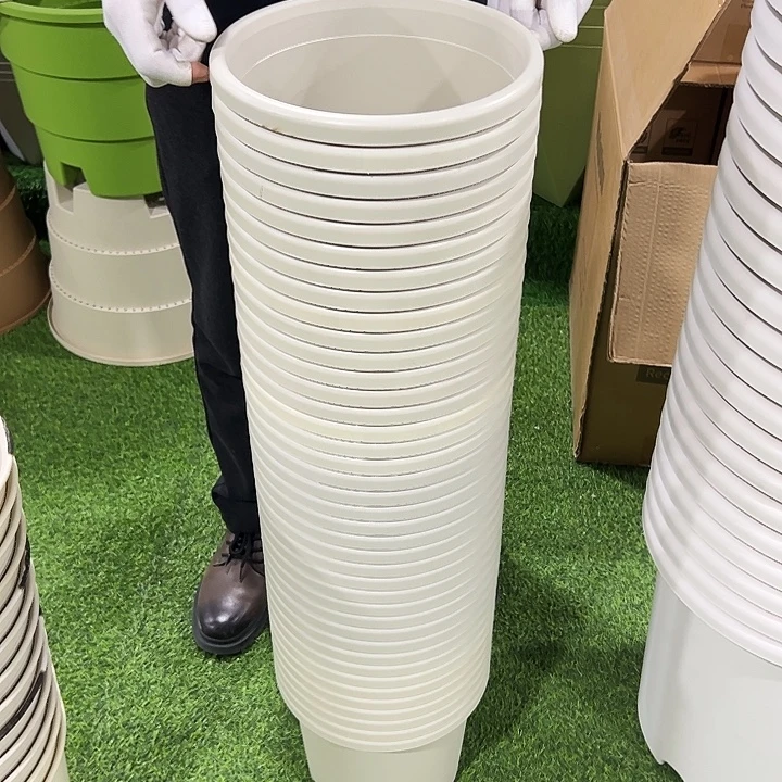 微瑕4号口25高21.5米色9只无托