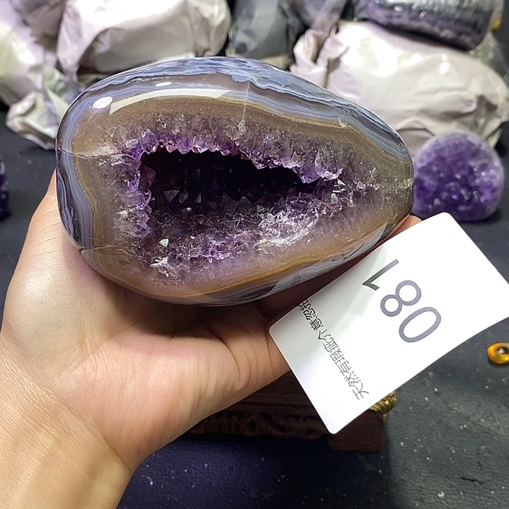 未镶嵌珠宝半成品紫晶