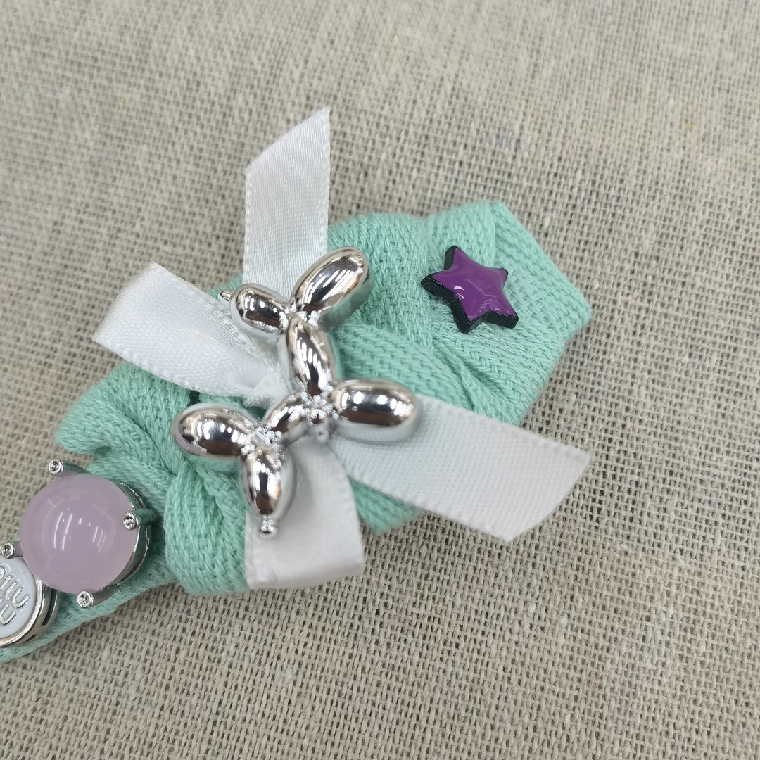 E433气球狗绿色掰掰夹