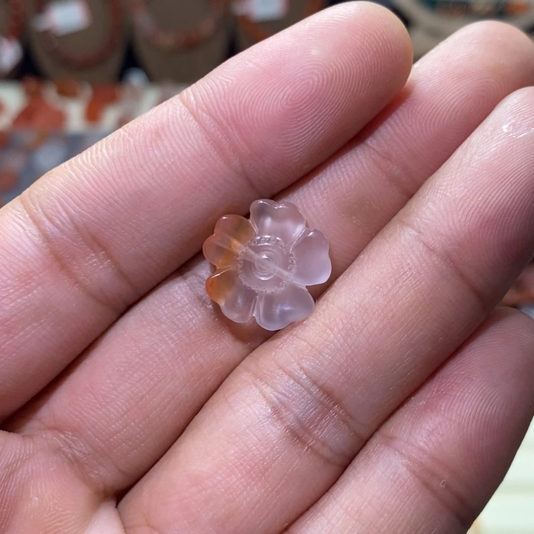 南红玛瑙冰飘未镶嵌估*小花2