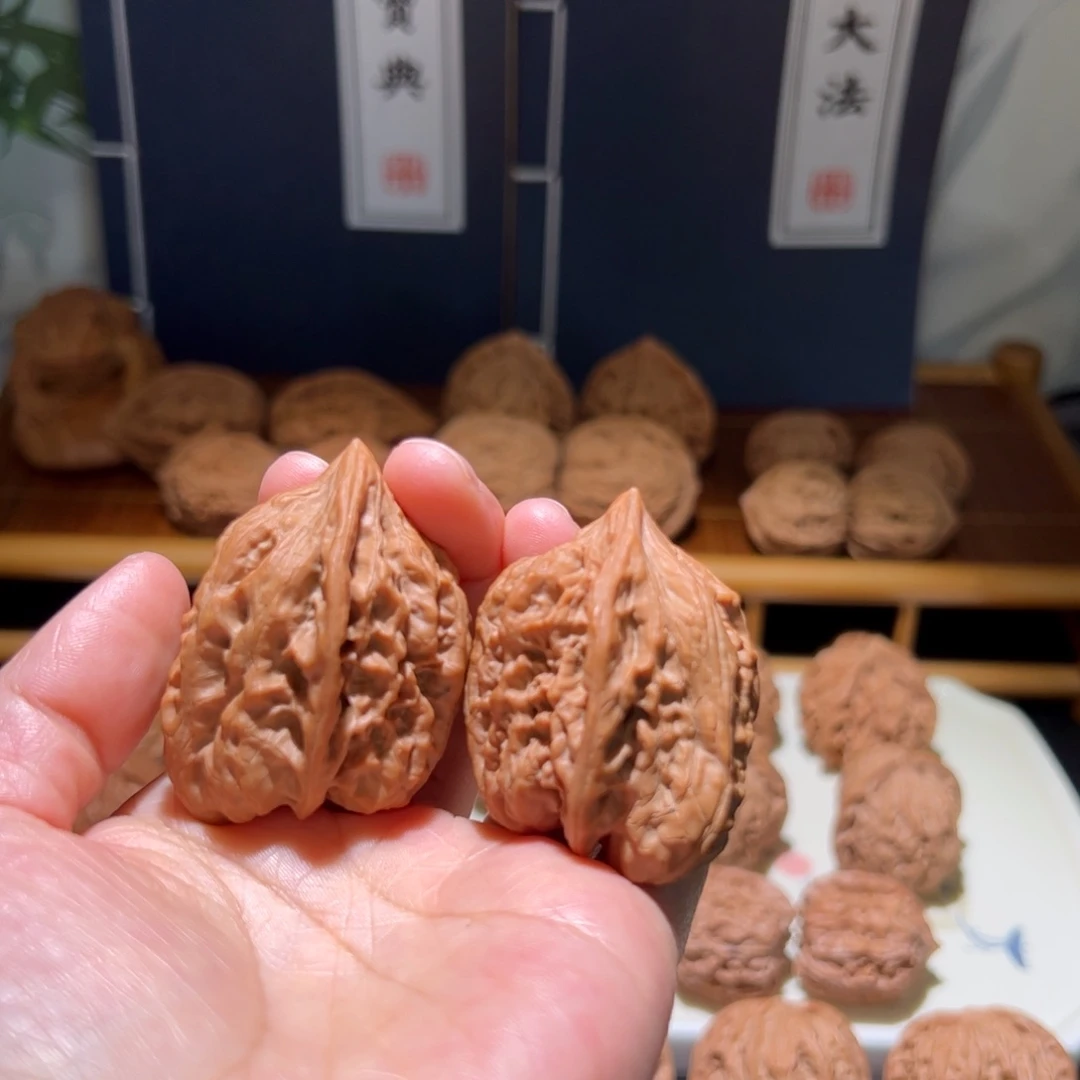 ****和把件文玩核桃气壮山河