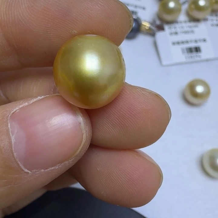 田***）海水珍珠裸珠裸珠