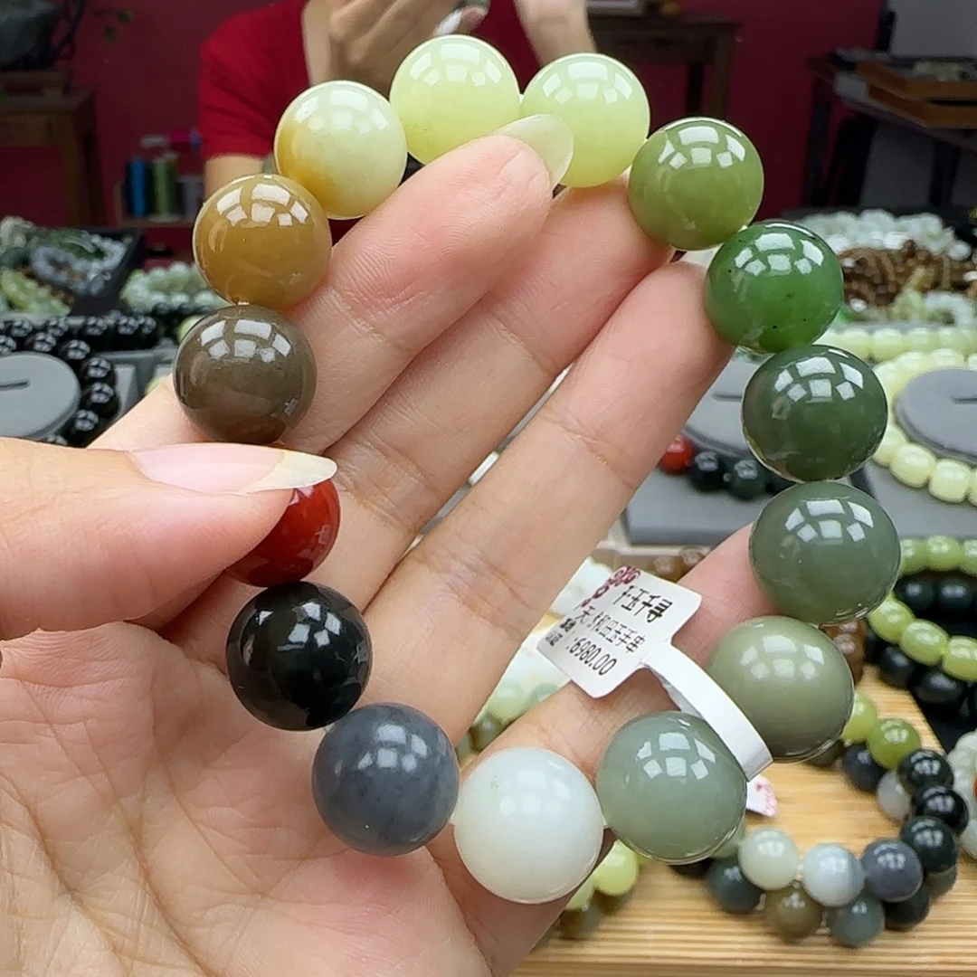 未镶嵌手串和田玉