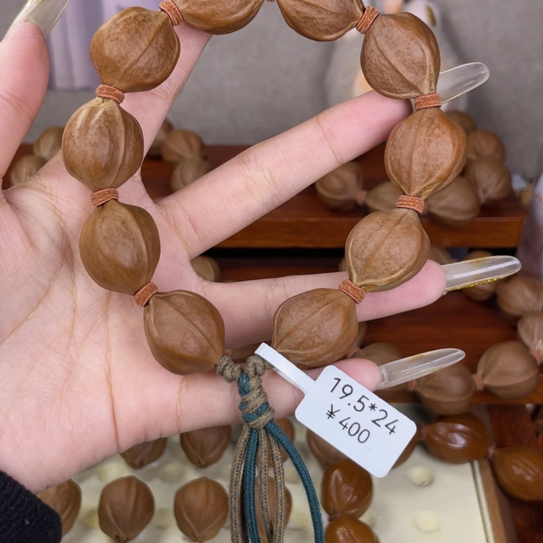 杜***生橄榄核手串/手链19.5 24梅林铁核