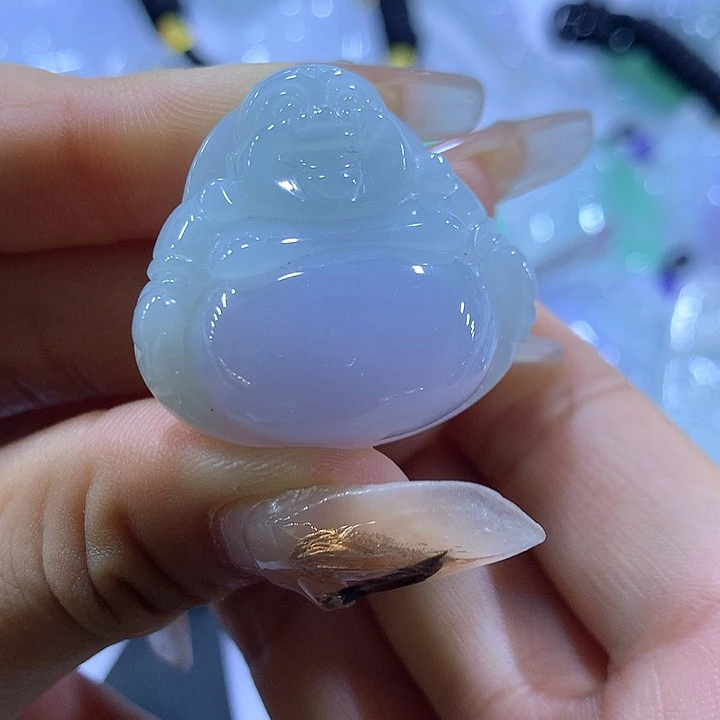 颈饰未镶嵌翡翠天然翡翠A货吊坠