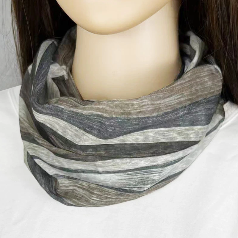 新款夏季冰丝防晒面罩口罩女护颈脖子遮全脸颈纹颈部围脖套头面纱