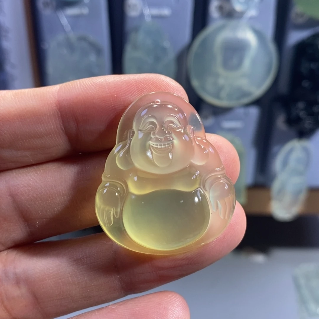 未镶嵌岫玉吊坠吊坠