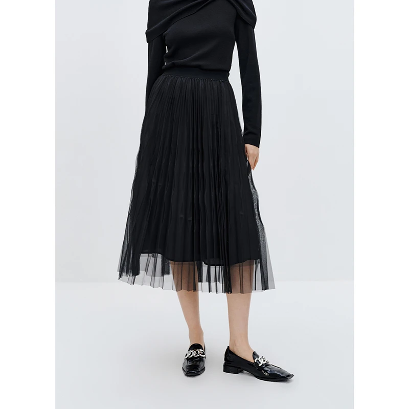 【女乔专属】NEELLY纳俪商场同款半身裙N23083E01159