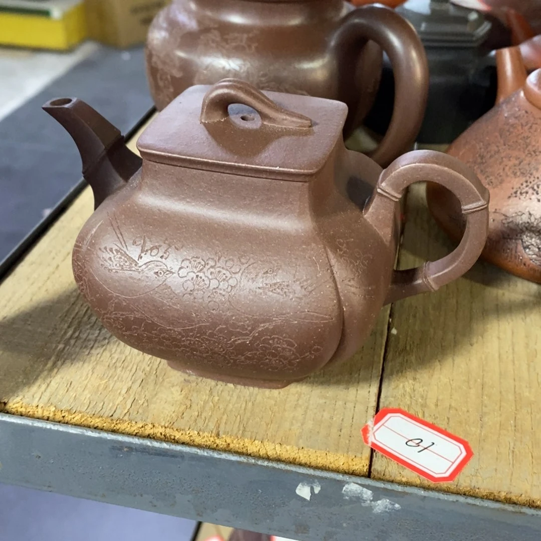 紫砂茶壶原矿手工276
