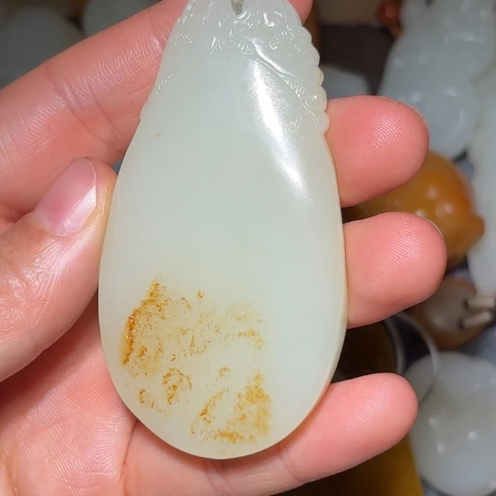 和田玉（白玉）戒指未镶嵌