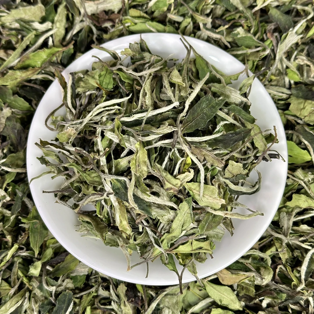 【2024年明前白牡丹】福建高山白茶白牡丹花香水甜日晒工艺