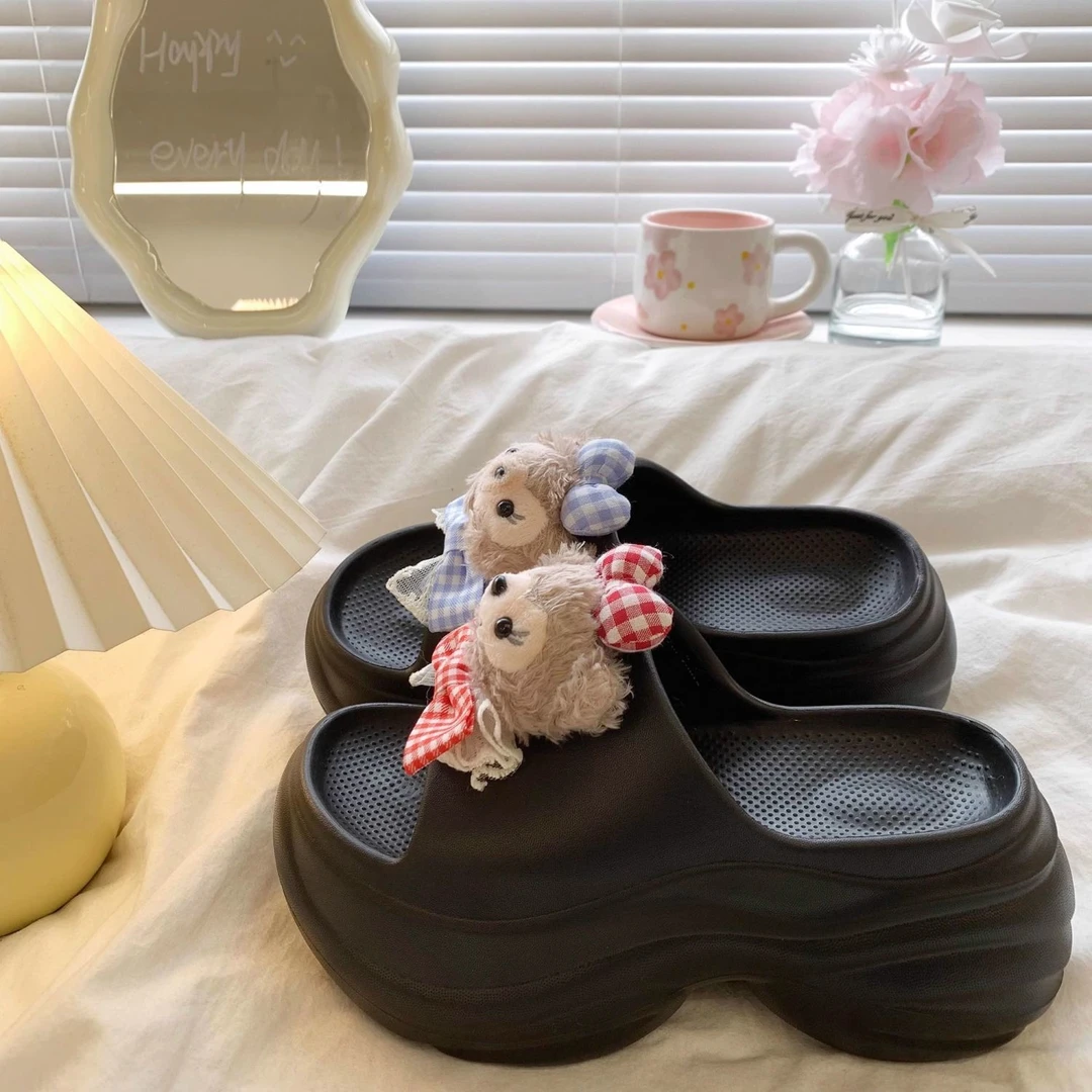 厚底拖鞋女款2025新款爆款女鞋外穿夏季高级感洋气增高漂亮凉拖鞋