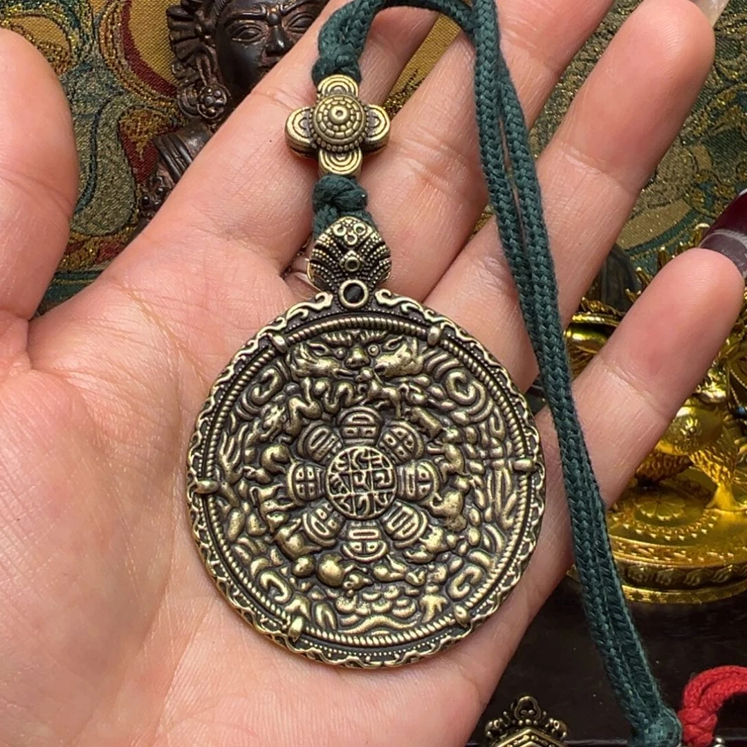 王***狼泥塑藏式风格小元素