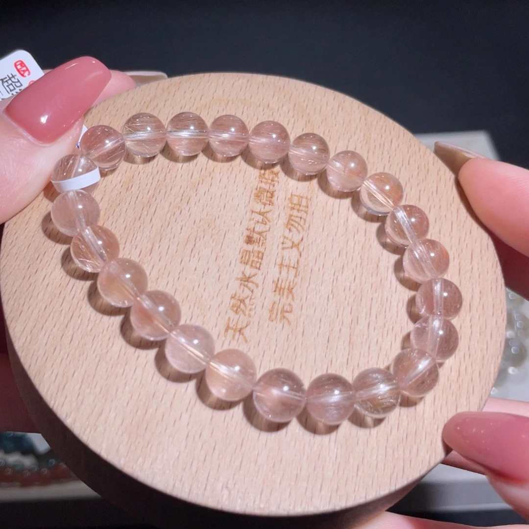 枝***叶水晶手链未镶嵌241号多样性发一 V 8mm+