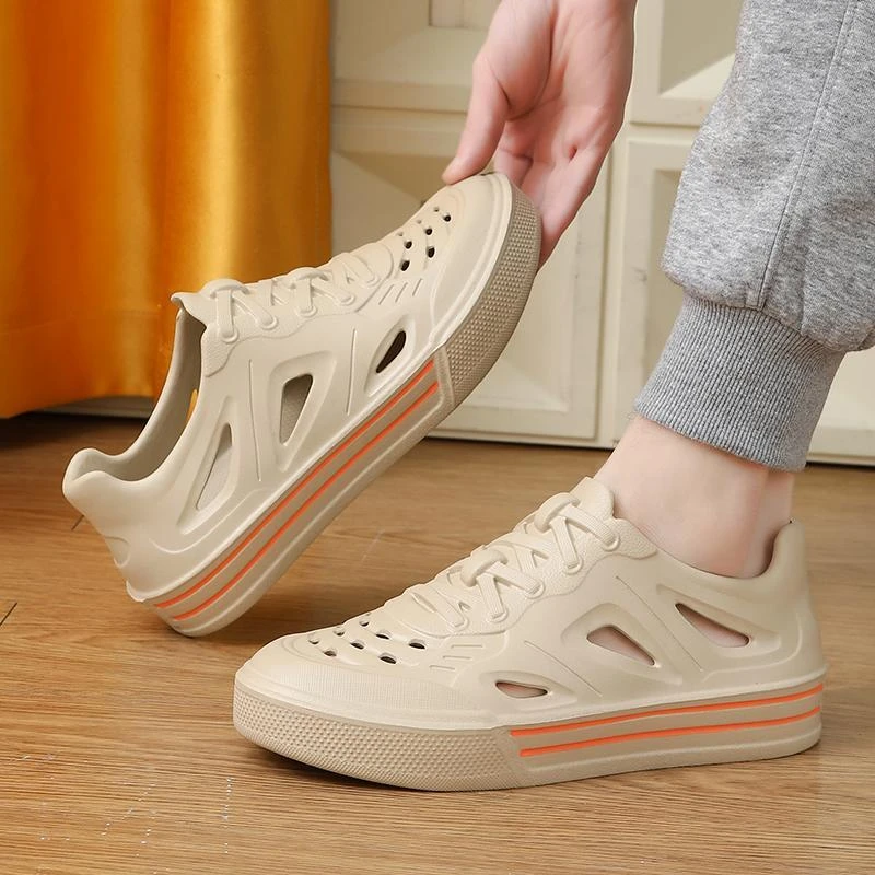 女款包头夏季2025新款外穿懒人防臭防滑沙滩潮鞋透气凉鞋户外溯溪