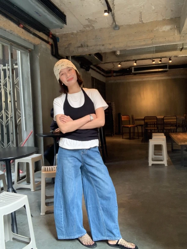 吊带背心女新款夏外穿挂脖修身短款设计感小众无袖上衣通勤#313