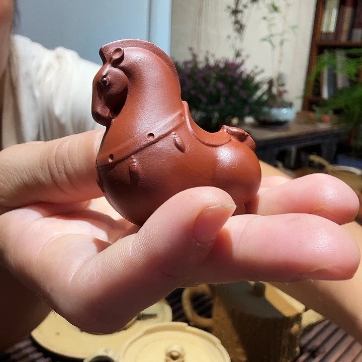 茶壶紫砂朱泥茶宠