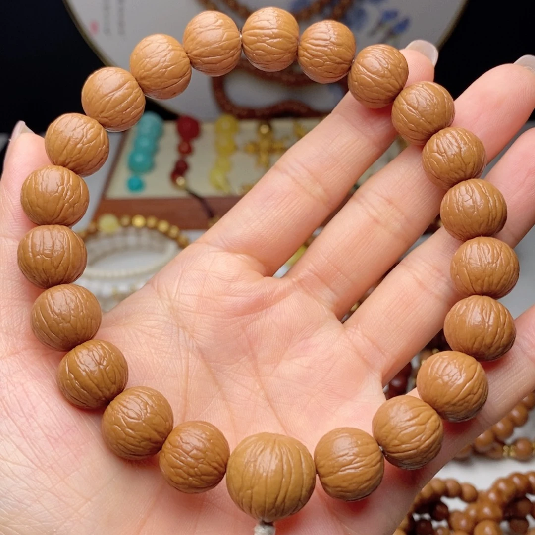 ️***心手串猴头核桃聚宝盆