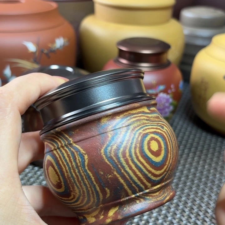 茶叶罐紫砂中高端紫砂茶叶罐