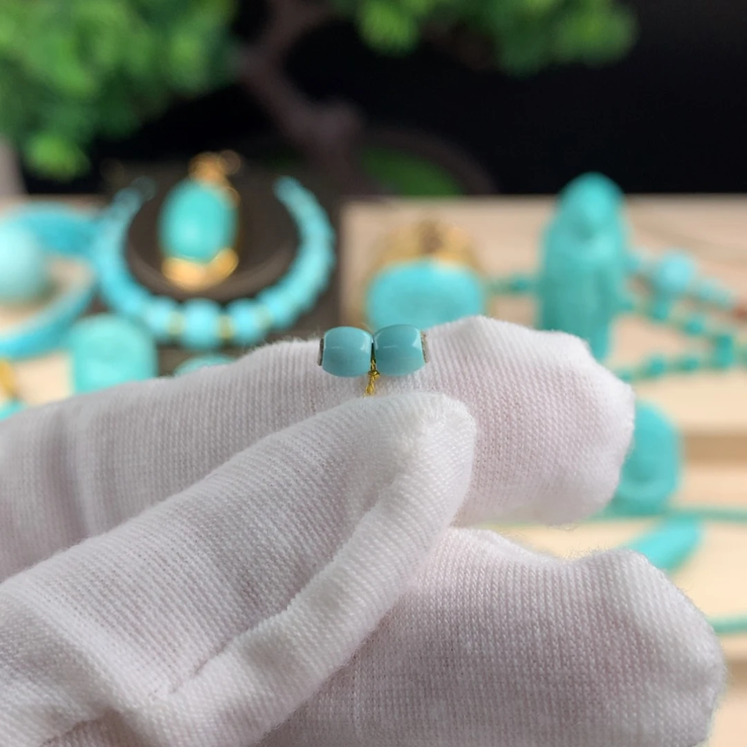 绿松石配珠卡4.8未镶嵌