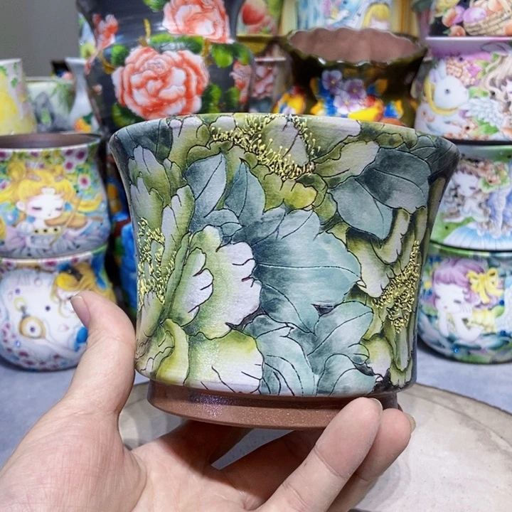 景德镇艺术手绘作品