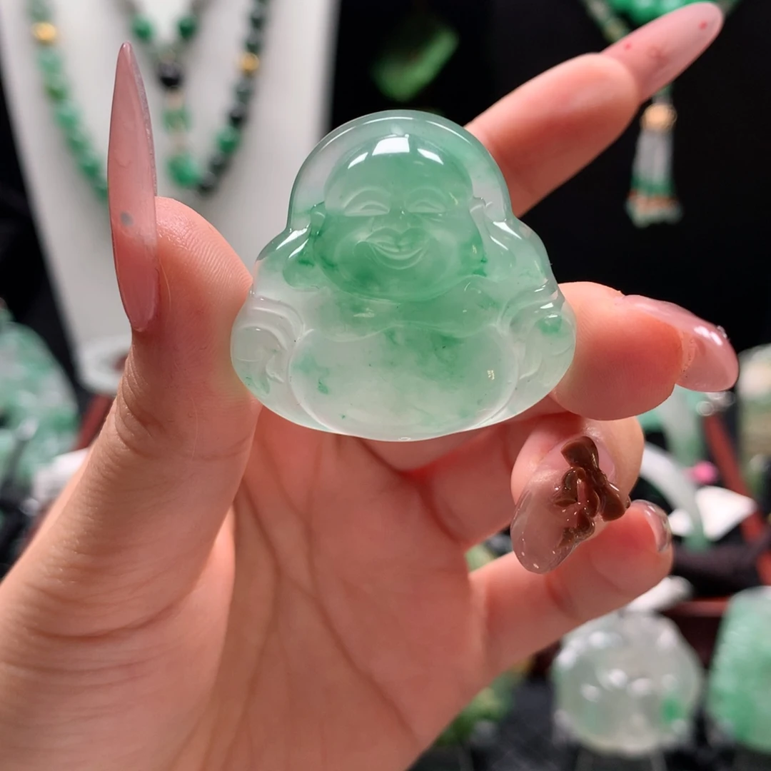 石英质玉未镶嵌吊坠