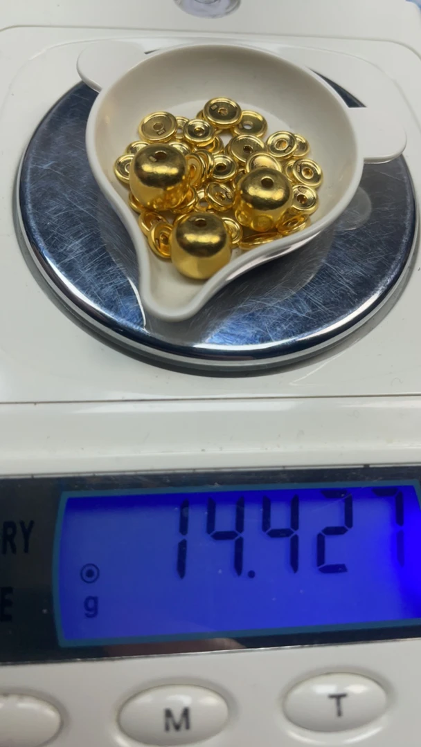 足金999配饰隔片