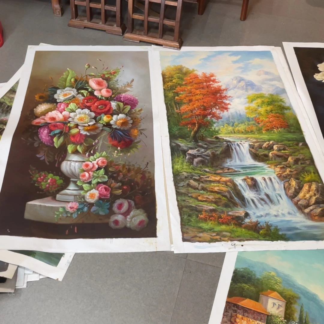 馨***月油画油画作品入选作品60.120