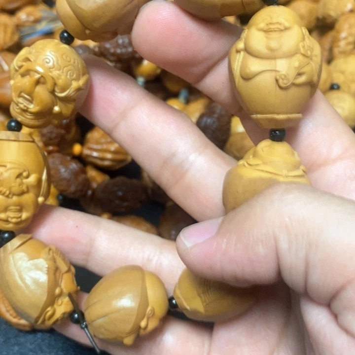 橄榄核手串/手链橄榄微瑕2.3包衣财迷