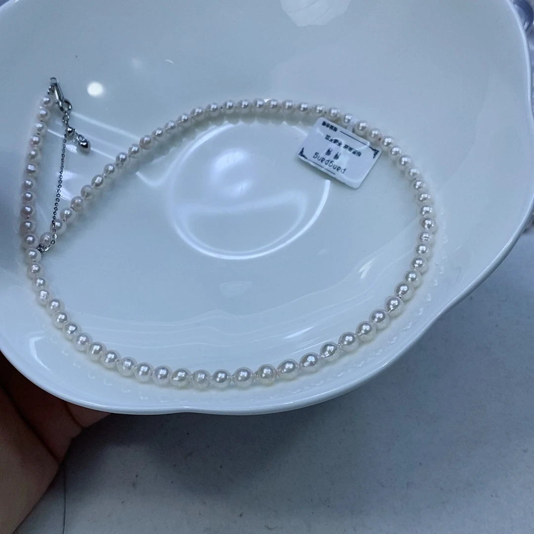 海水珍珠颈饰银S925镶嵌