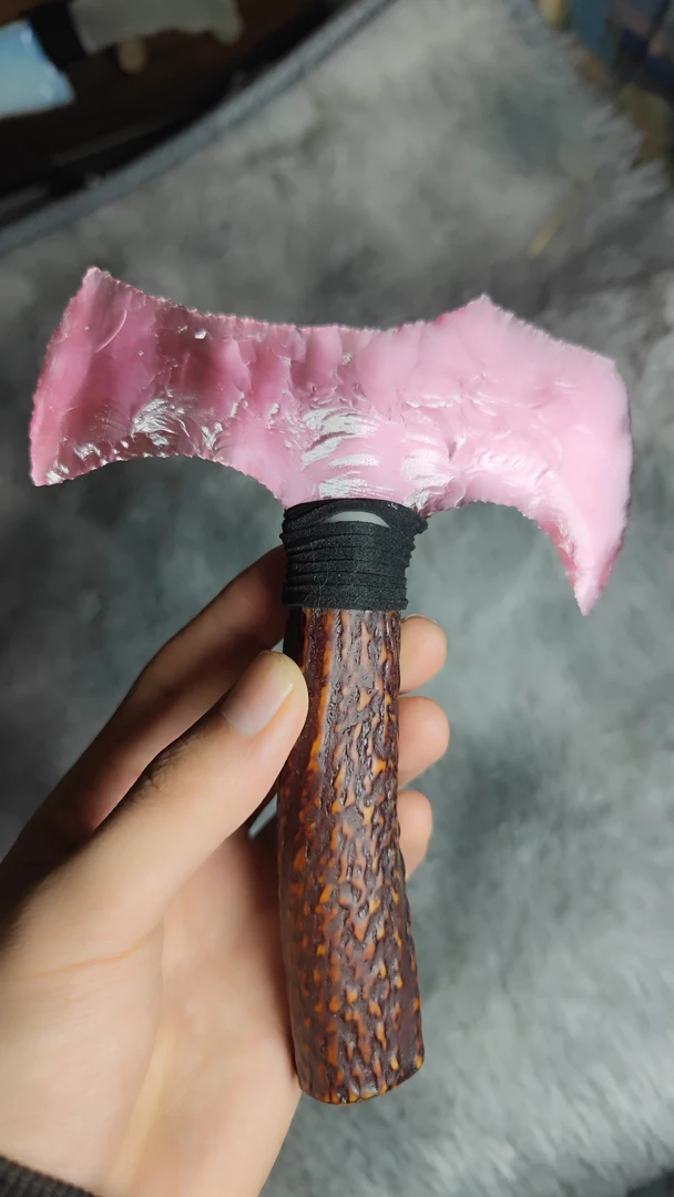 纯手工制作创意石斧