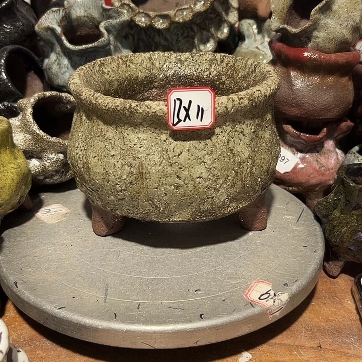 粗陶花盆制作就这样了