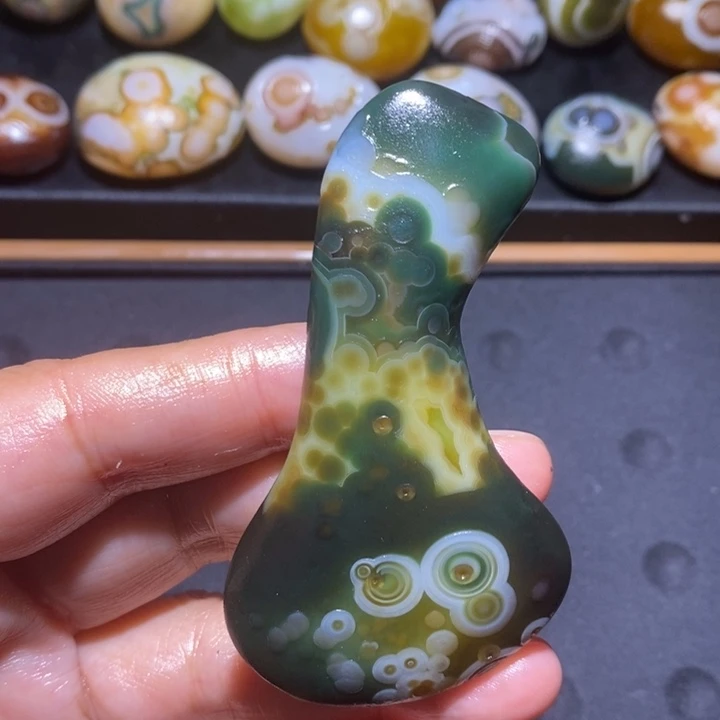 未镶嵌玛瑙/玉髓珠宝半成品8