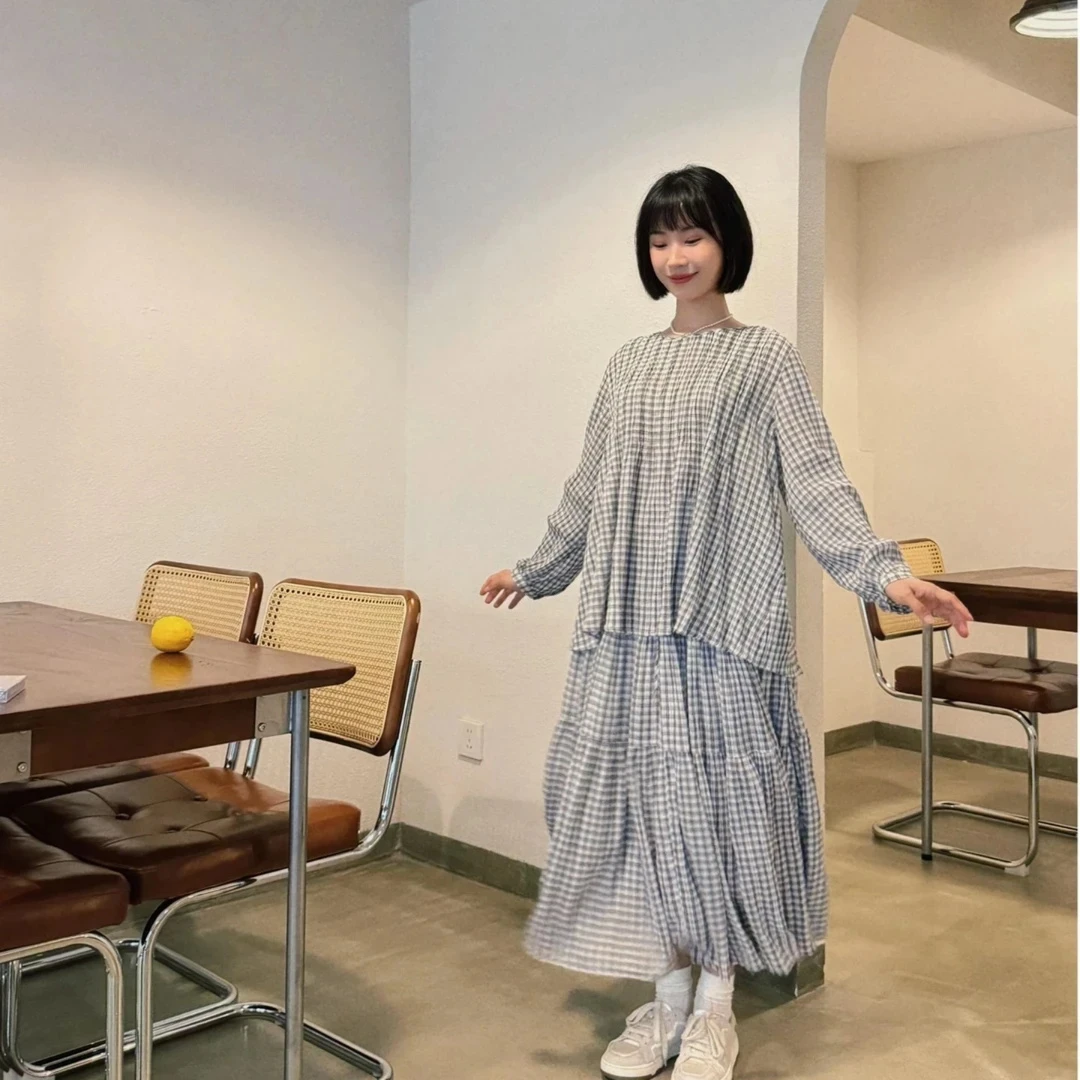 清冷系静奢风气质条纹套装女2025秋季洋气休闲风别致衬衫半身长裙