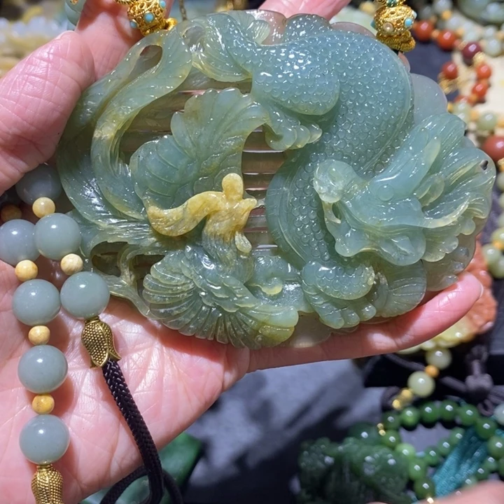 岫玉岫玉吊坠未镶嵌