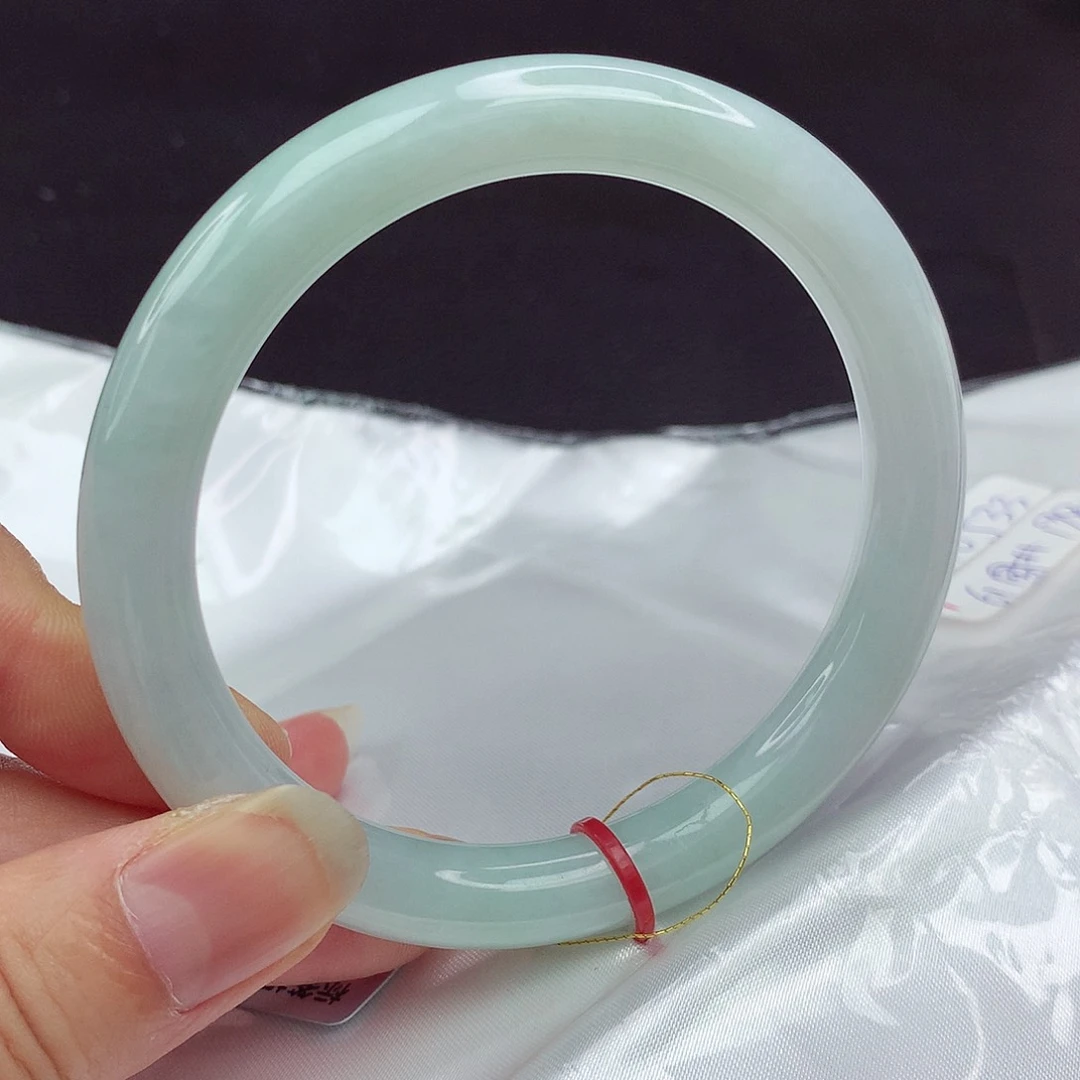 翡翠手镯未镶嵌薄*6061圆533