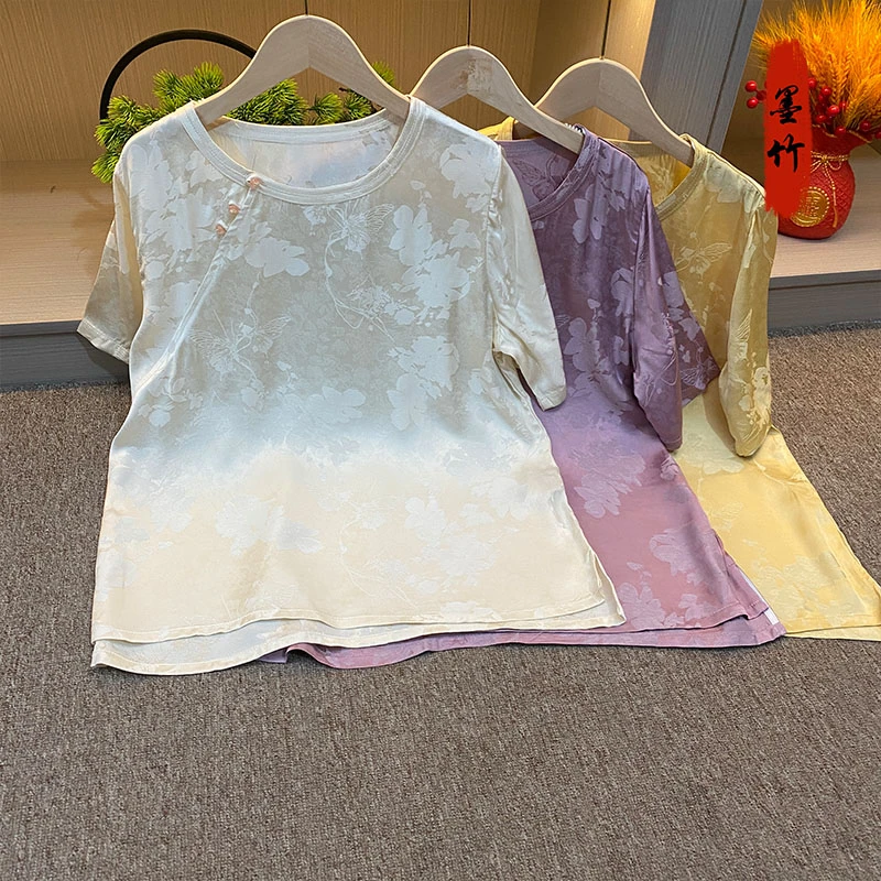 【69526】新中式国潮时尚气质设计师版女装高级感气质上衣百搭