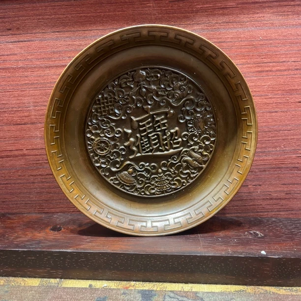 【闪购链接】铜小盘子摆件