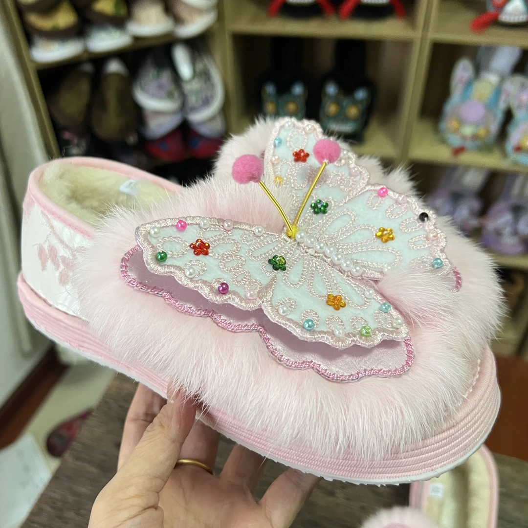 （认真的徒步爱好者-25年）千层底布鞋，蝴蝶版，千层底加胶底。