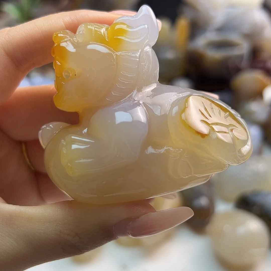 玛瑙/玉髓合金颈饰