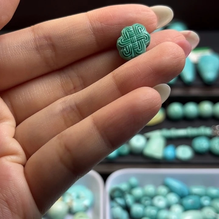 绿松石未镶嵌配饰