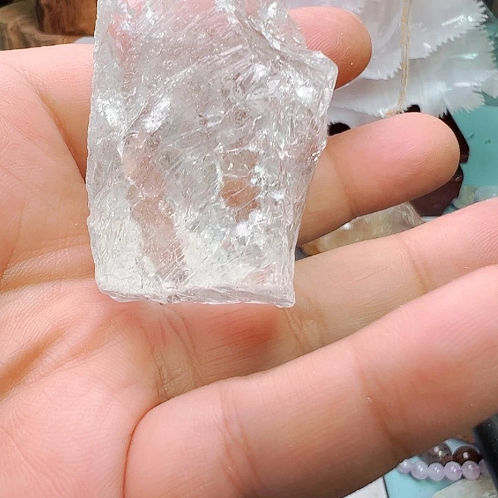 未镶嵌珠宝半成品水晶江*