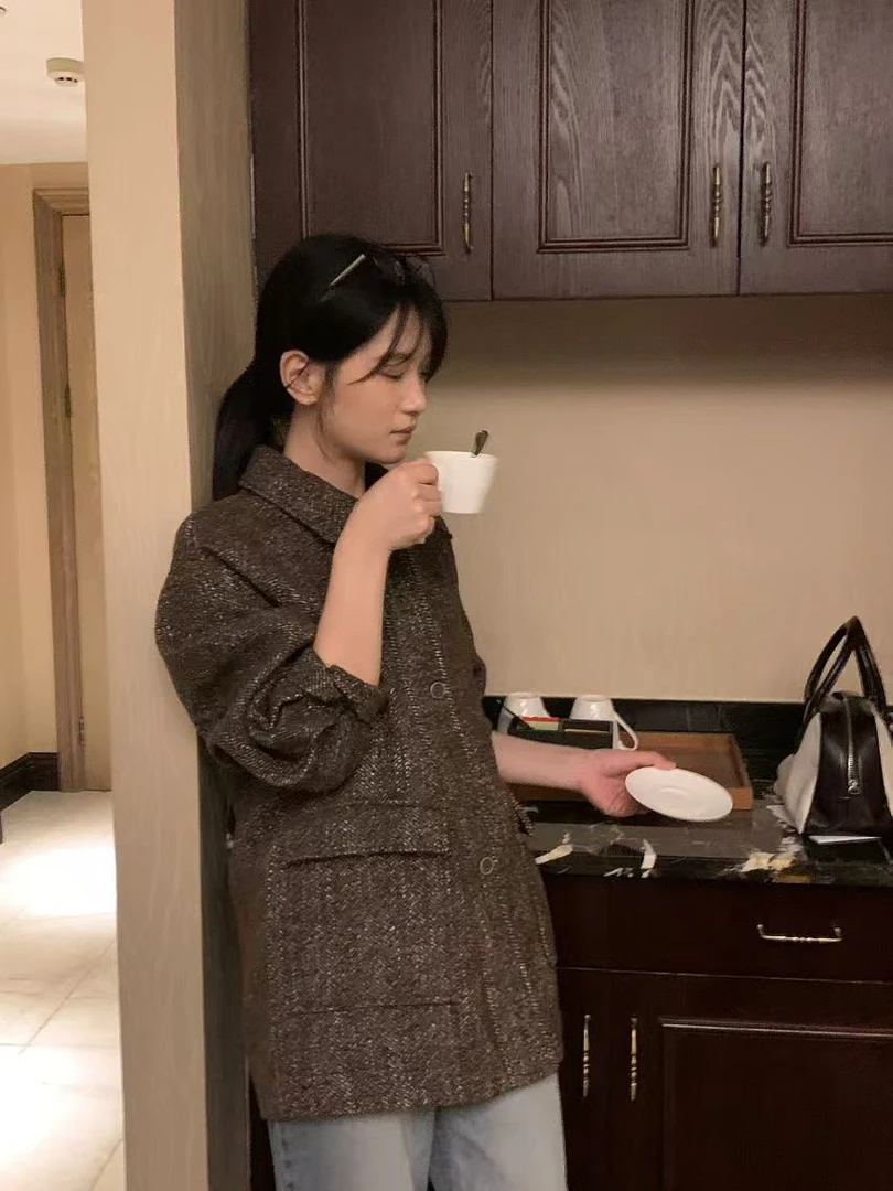 【绿内衬】必备设计感高级外套