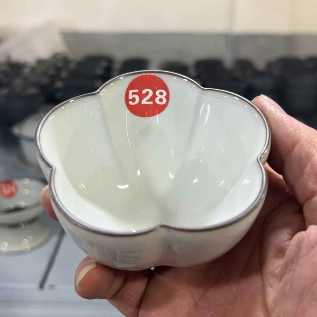 微瑕陶瓷茶壶茶杯家用