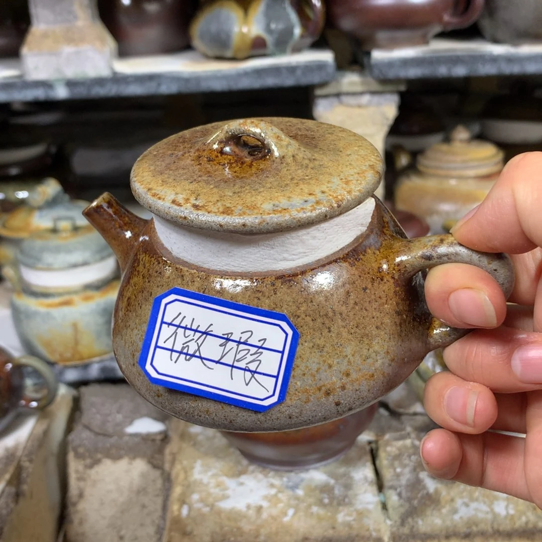紫砂茶壶纯自然柴烧