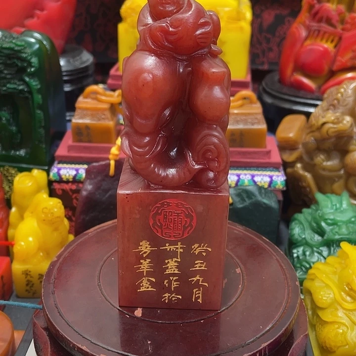 寿山石印石篆刻印章引首章闲章姓名章生日礼物