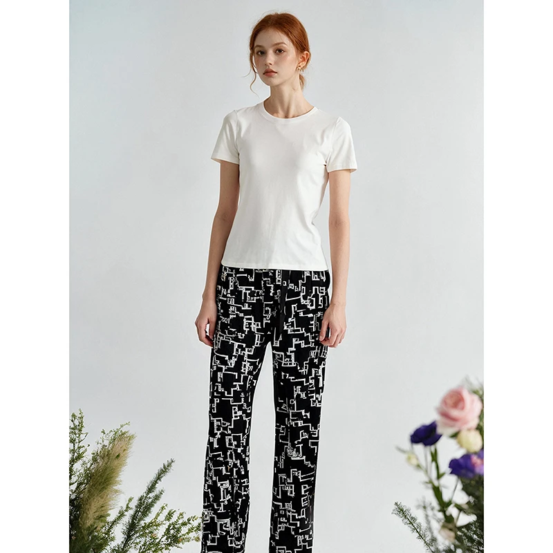 春夏新款时尚休闲百搭裤子 之72766C