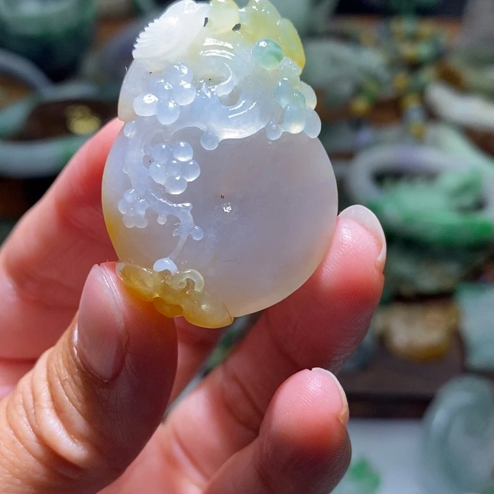 定制翡翠未镶嵌毛货